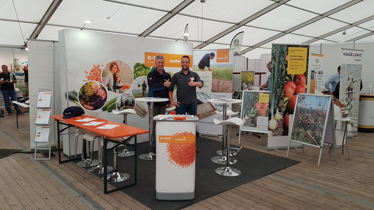 Visit us at #Interaspa today and tomorrow at hal 4 for the latest news on our new #Asparagus varieties!! #BASF #Nunhems #Robbems