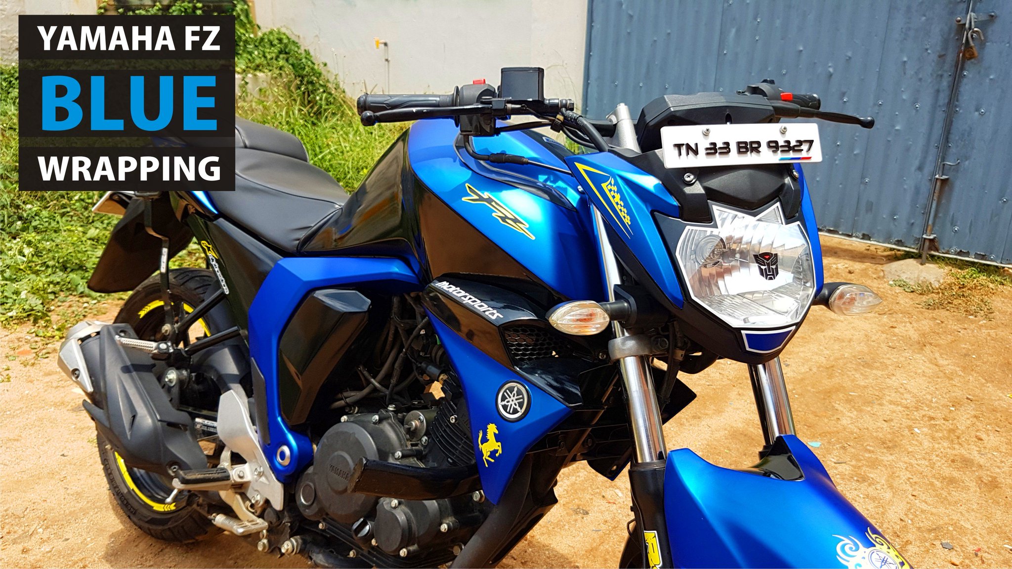 Yamaha fz wrapping sale