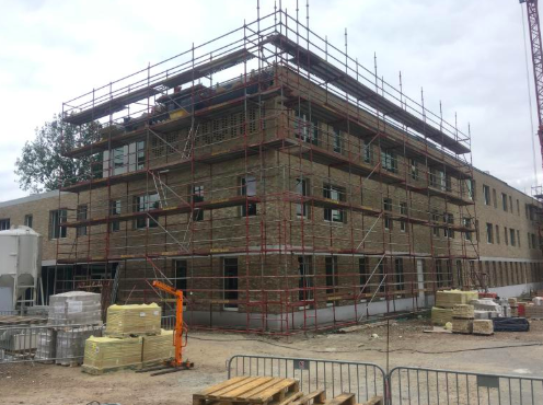 GOinAntwerpen's tweet photo. Het gebouw van onze GO! freinetschool De Pluim in Hoboken krijgt vorm. In december wordt het een 'thuis' voor de 430 leerlingen, hun ouders en het team van de school! #GObouwt #GOinnoveert https://t.co/FK59Hksi2g