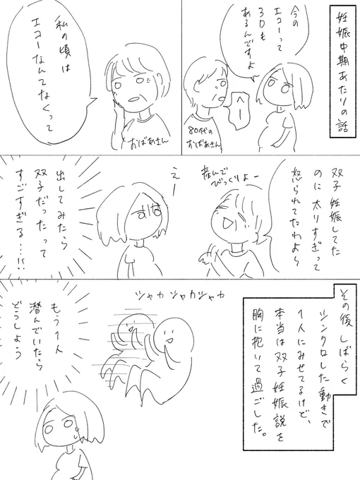 エコーってすごいよね。
#絵日記 #マタニティ 