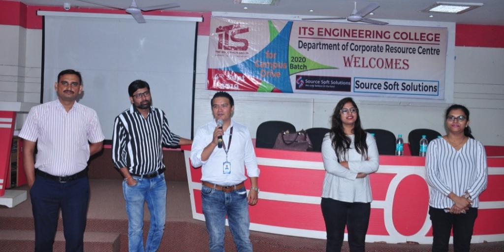 ITSEduGroup's tweet photo. ITS Engineering College welcomes Source Soft Solutions for recruitment drive for the Batch 2020 of https://t.co/rjgVxg5clb. students and we are wishing all the students very best.

https://t.co/qvENtSPVzM 
#recruitment #placement #job #stuents #itsecgn #itsengineeringcollege https://t.co/o6ik06z2Qh