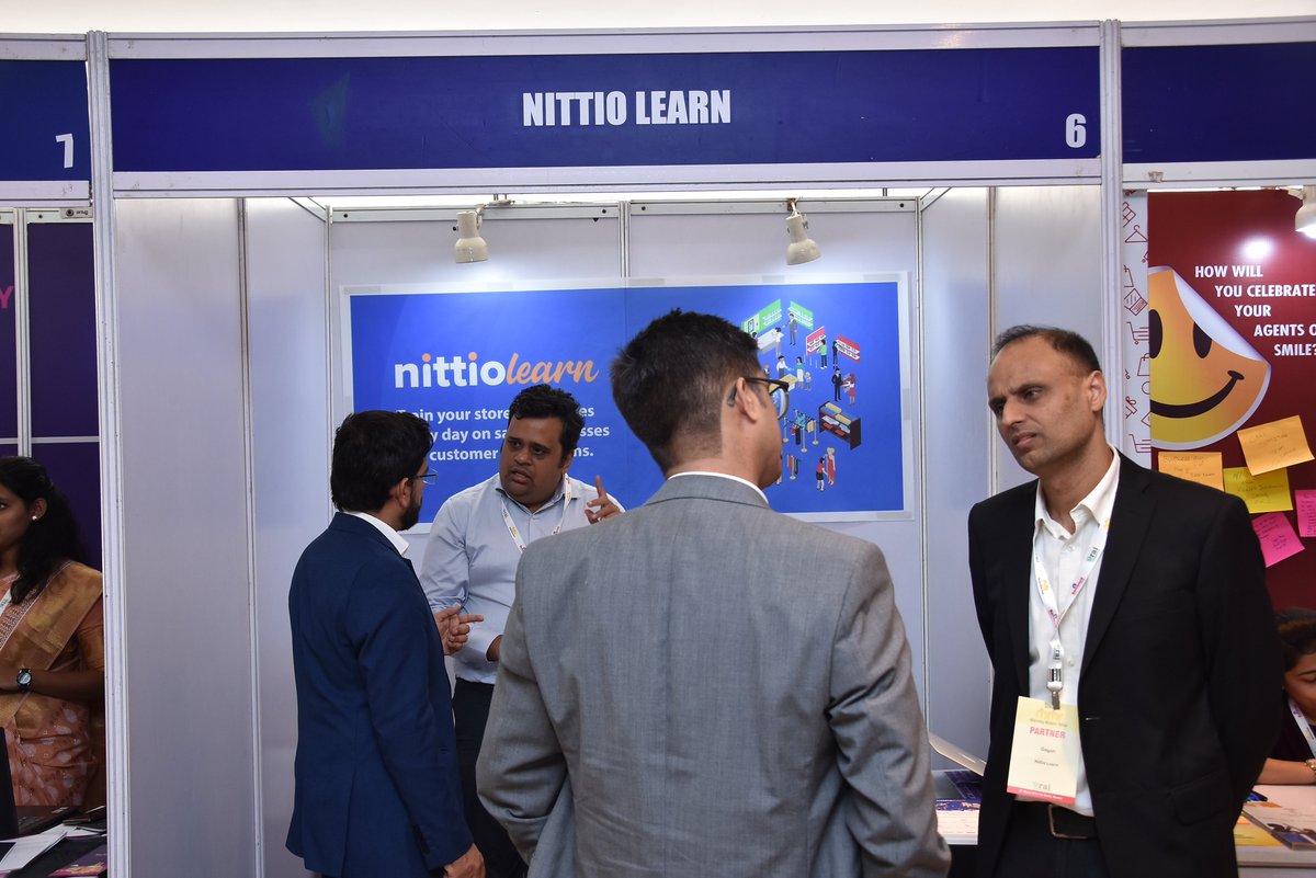 Great interactions with HR, Training and Operations Heads from retails companies at MMR 2019. Had in-depth discussions on how to meet their diverse and dynamic training needs.