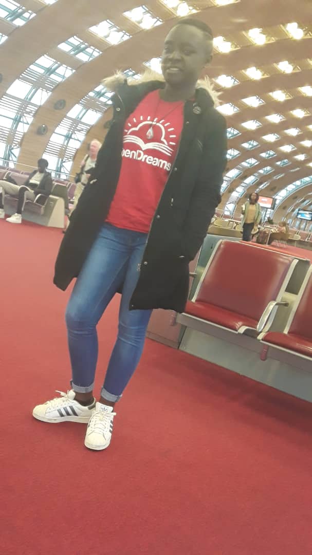 OpenDreamsOrg's tweet photo. Open Dreams Scholar, Chia Perpetua arrives at the University of Edinburgh, UK on a full MasterCard Foundation Scholarship to the warm welcome of other Dreams Scholars studying at the University.
#HALIAccessNetwork
#HigherLifeFounadtion
#OpenDreamsAt5 https://t.co/atf7kdN4xi