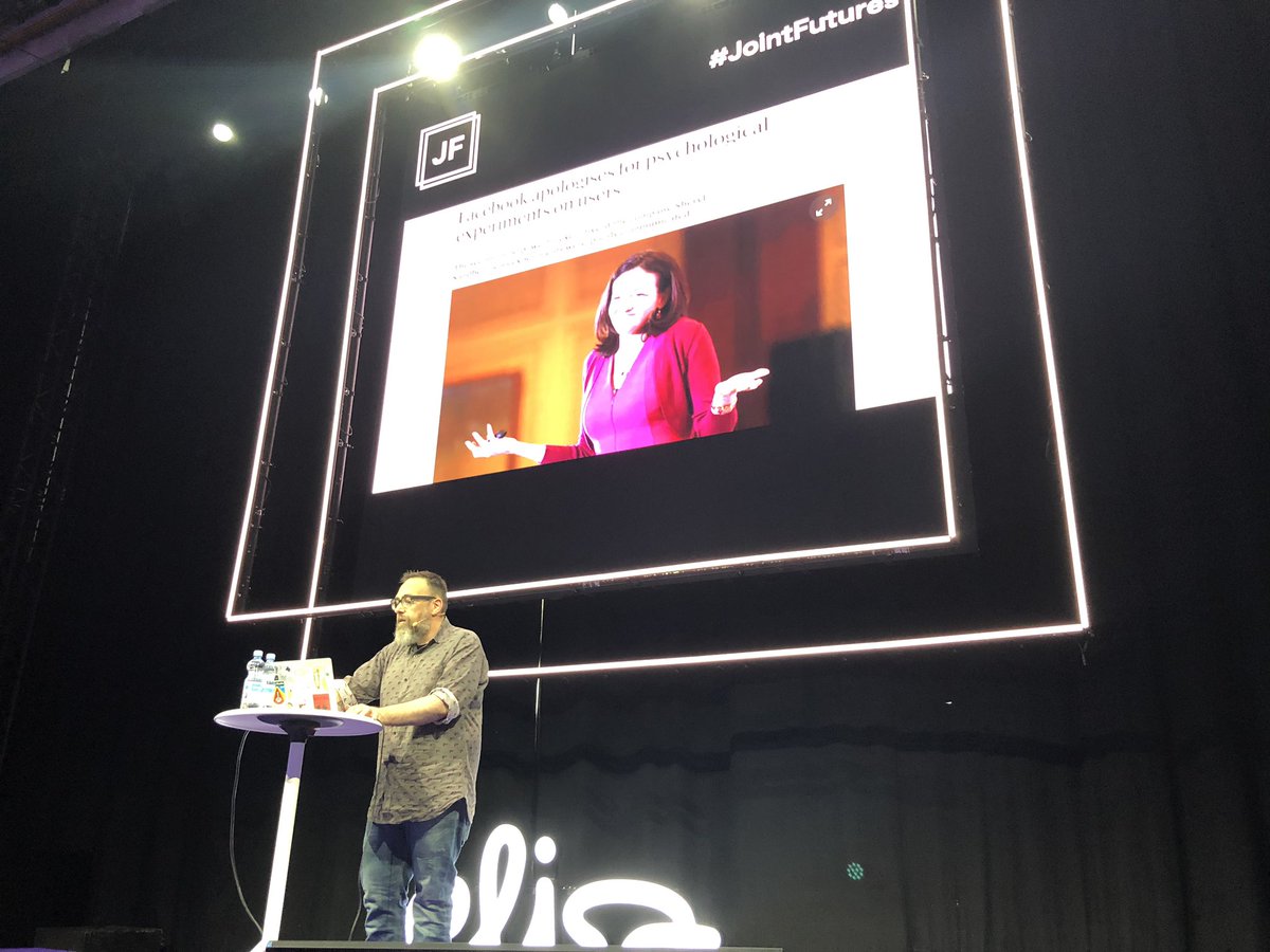 kavedeart's tweet photo. Let’s destroy #SiliconValley by @monteiro at @JointFuture #JointFuture https://t.co/oA6o7PtAo2