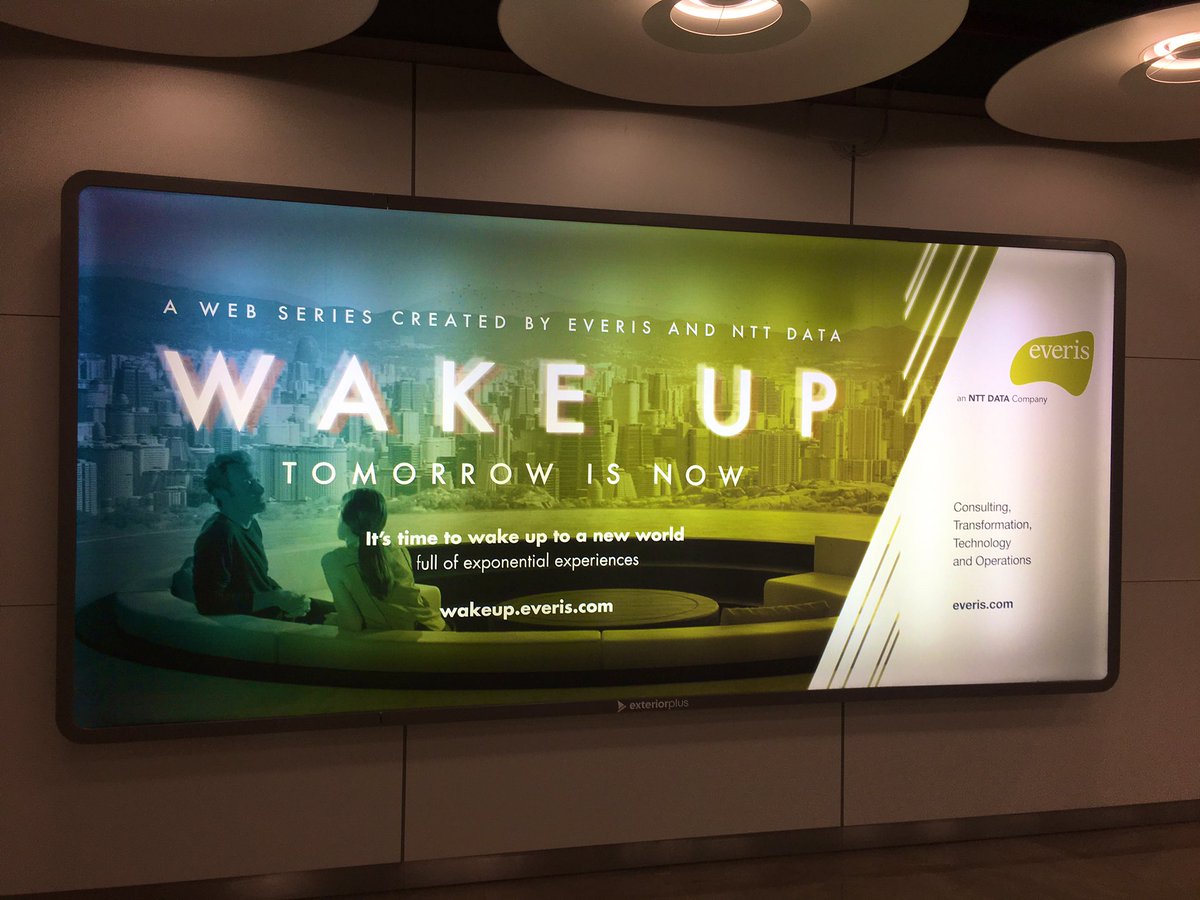 WAKE UP - Tomorrow is now. A web series by @everis and <a href="/NTTDATAServices/">NTT DATA</a>