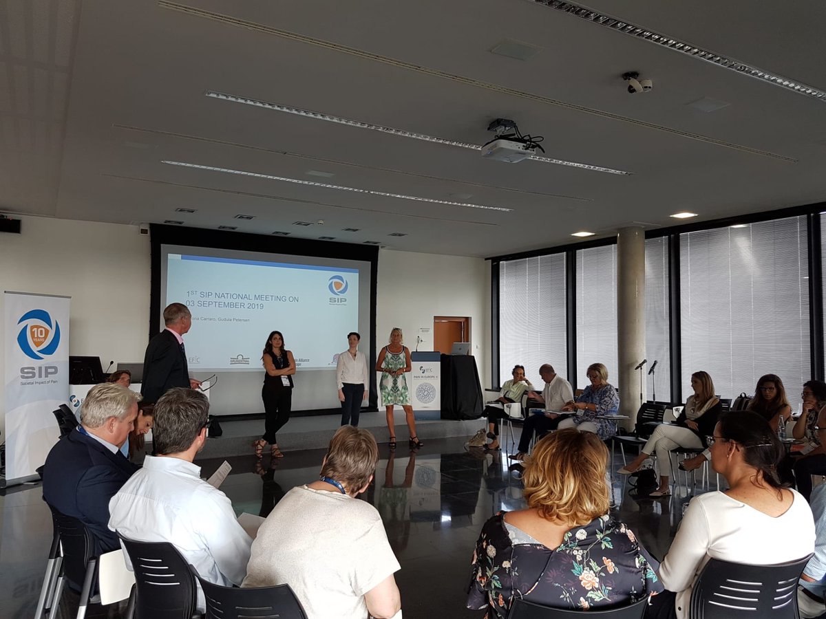 We are stronger together 🤝

What better way to start #EFIC2019 than meeting with the SIP national platforms? 

Patients, carers, HCPs and industry working in partnership to raise awareness of the #impactofpain and improve #chronicpain care. 

➡️ bit.ly/EFIC2019