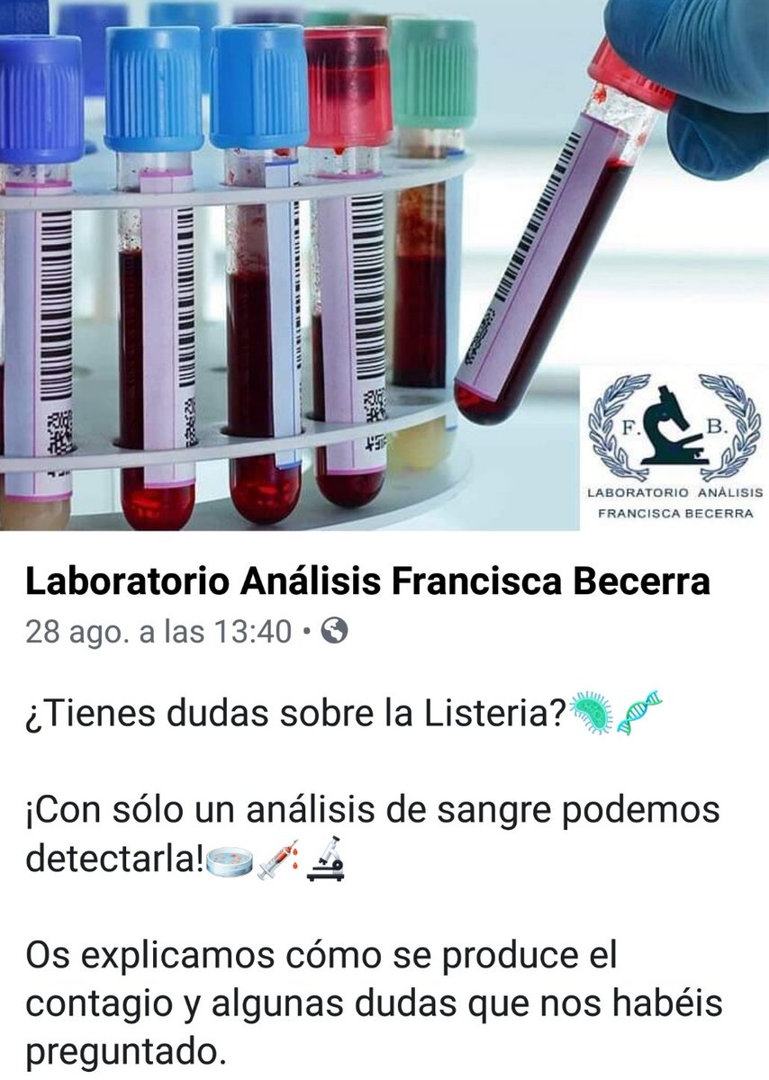<a href="/JuanMa_Moreno/">Juanma Moreno</a> <a href="/eliasbendodo/">Elías Bendodo</a> <a href="/jesusraguirre/">Jesús Aguirre</a> mira como algunas empresarias intentan sacar tajada de la mayor crisis alimentaria de #Andalucia a través de análisis para detectar la #listeriosis

"No hay mal que por bien no venga"

<a href="/ppandaluz/">PP de Andalucía</a> <a href="/PPBenahavis/">PP Benahavís</a> <a href="/PPMalaga/">PP Málaga</a>