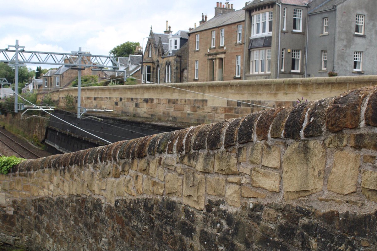 MSL_Scotland's tweet photo. MSL completed works for our client @morgansindallci at Linlithgow Station in 2016. The project which won a Railway Heritage Award involved raising the height of the boundary parapet walls & repointing in natural hydraulic lime mortar #MSLServices https://t.co/sgD7zZRcCO