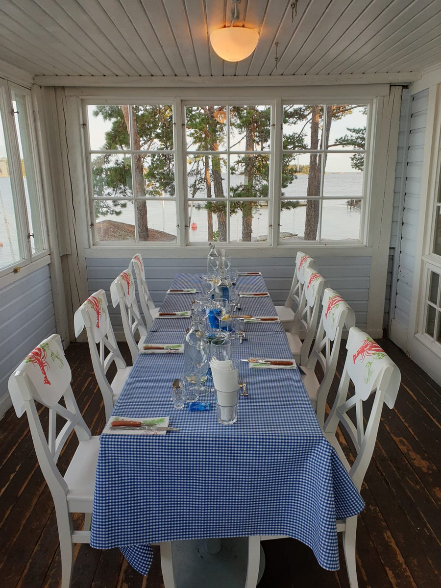 Toimitori's tweet photo. Nyt on aika rapujuhlien, Saaristoravintola Paven on mitä mainion paikka Espoon Pentalan saaressa 🦞 #rainmaker #henkilöstövuokraus #horeca #hymylläerottuu #asenneratkaisee https://t.co/c6Bfii3A3M