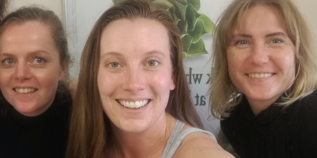 eminenceirl's tweet photo. Yesterday we had some amazing ladies in from @WicklowStClinic and @PortmarnockLink to learn all about Éminence Facial Treatments. Seeing how excited they were about the results is the best part! 😊💚 #SkincareTraining #EminenceIreland https://t.co/yoXdYFbLX1