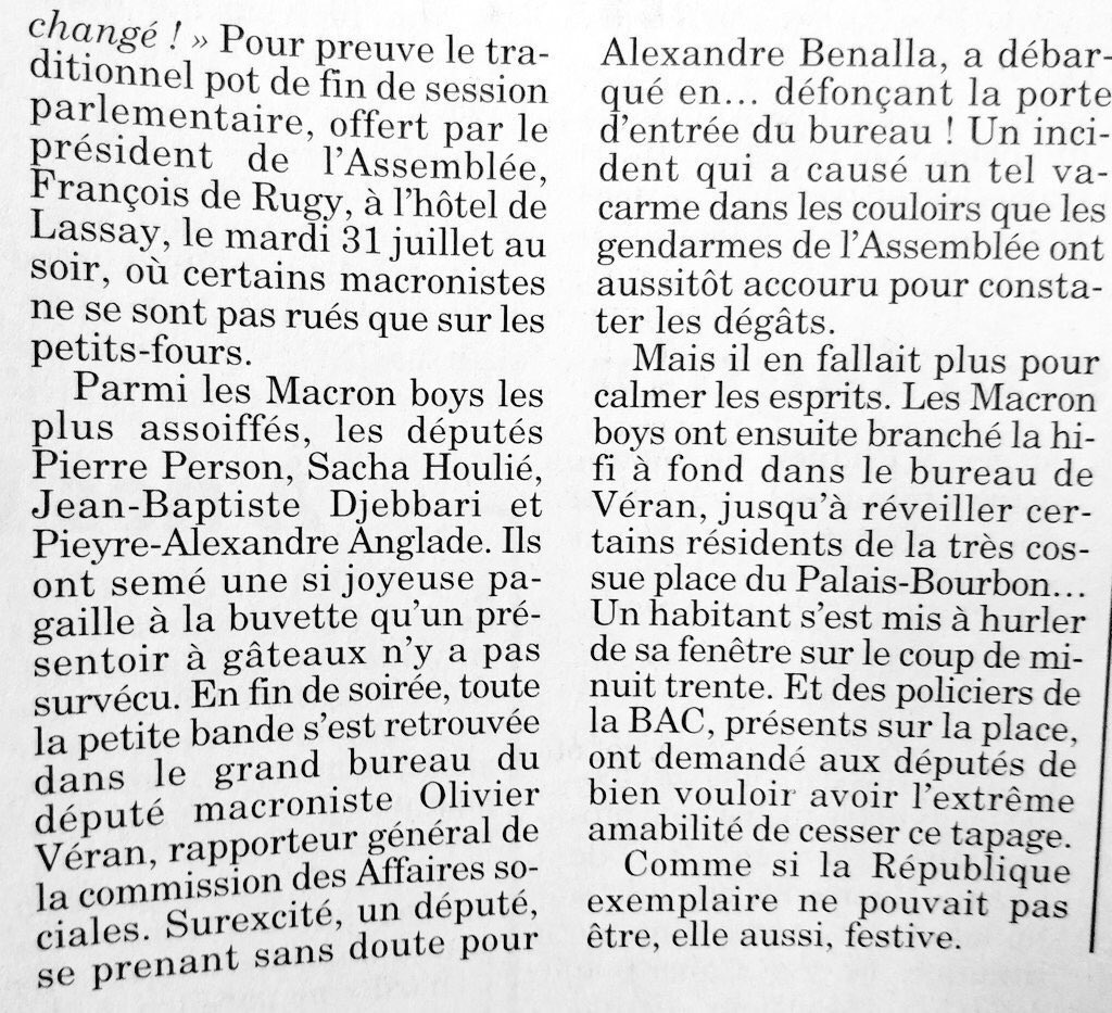 PMoal29's tweet photo. Mais heu @Djebbari_JB c’est pas le #MacronBoy bourré qui avait foutu le bordel à l’@AssembleeNat obligeant l’intervention des gendarmes et de la BAC ? 🤔
Arrrfff la République exemplaire a peu près d’@enmarchefr
#remaniement #Djebbari https://t.co/XOSkGQl1nr