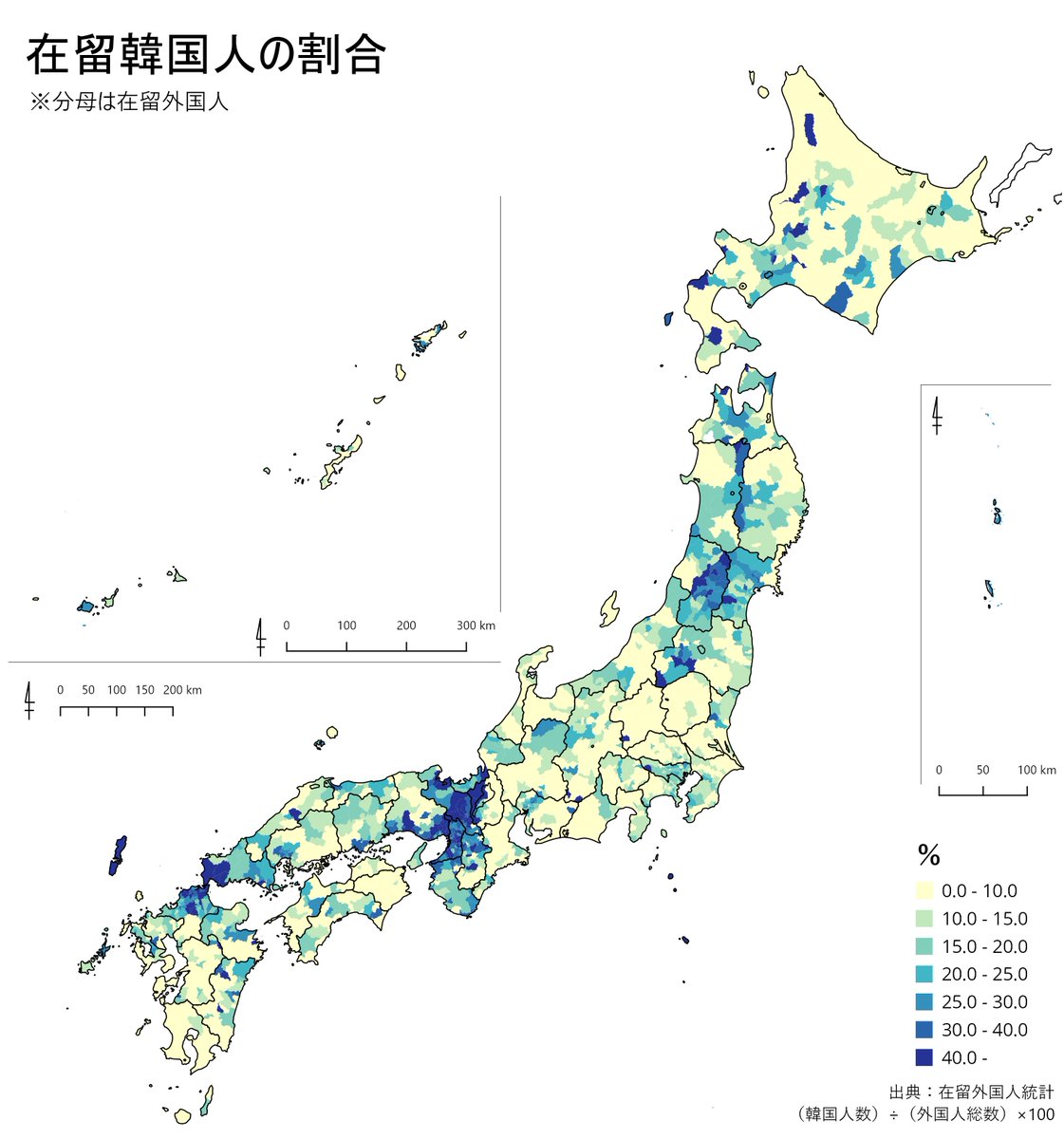 永太郎 ながたろう Ar Twitter 地図の色彩について自分が意識していること 単体で見るような地図 は 暖色 高 寒色 低 でカラフルに分ける 見比べることを前提とした地図 の場合は 地図ごとに色を分ける 特定の値より大きいか小さいかが重要な地図 の