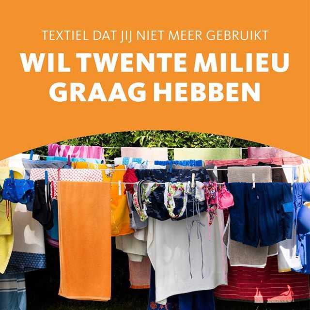 We naderen de koude temperaturen. Heb je nog zwembroeken of handdoeken aan de waslijn hangen die je niet meer gebruikt? Houd dan de nieuwe textielcampagne van Twente Milieu in de gaten!
•
•
•
#limesquare #enschede #hengelo #oldenzaal #almelo #twente … ift.tt/2NZc6u7