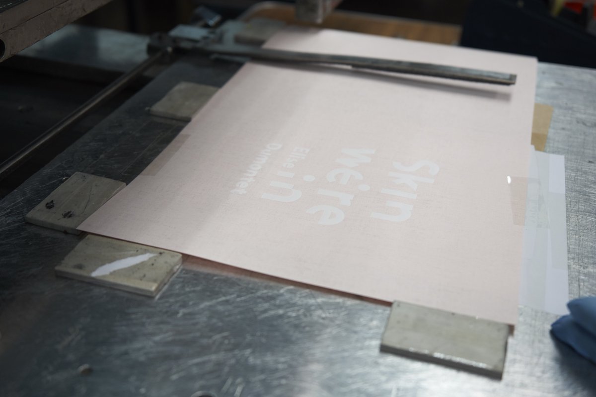 GFSmithpapers's tweet photo. .@elisebubble's Skin We’re In Project being created into a #MakeBook ready for her #GFShowSpace exhibit. Elise will be running student tours and talks about the project on the 11th & 12th September. Sign up by emailing our Make Specialist, Emma on eoliver@gfsmith.com. https://t.co/m7fOOSfiOR