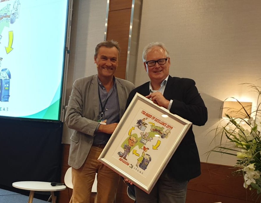 ESI_nl's tweet photo. Reflexion project receives ITEA Award of Excellence 2019. Congratulations! #Digitalloop @ITEA_3 #TNO_nieuws https://t.co/EE2rEPpf28