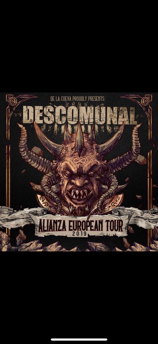 RoyalJakeBand's tweet photo. New show, next week Tuesday, (10/9/2019) We’ll support Descomunal in Leuven at the Rock Cafe for their European tour.
We’ll hit stage around 7pm right before CICONIA, so do come early
 #leuven #rockcafeleuven #metalcore #metal #heavymetalmusic #metalmusic #metalhead #metalshow https://t.co/DPp16gEgY4