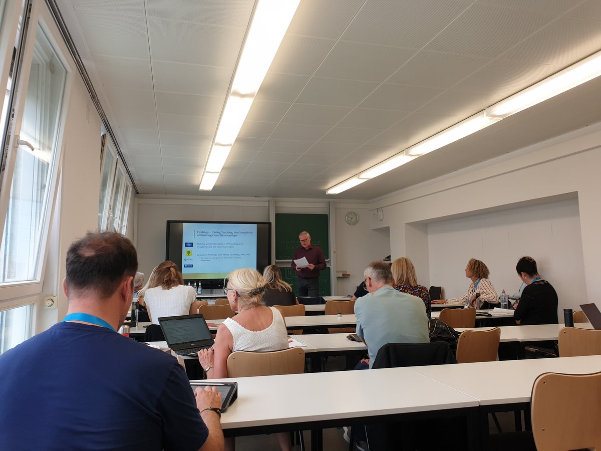 Knut Westlie now considers the role of caring within socially just teaching in HPE <a href="/PE_EDUHEALTH/">EDUHEALTH</a> #ECER2019 @ECER_EERA