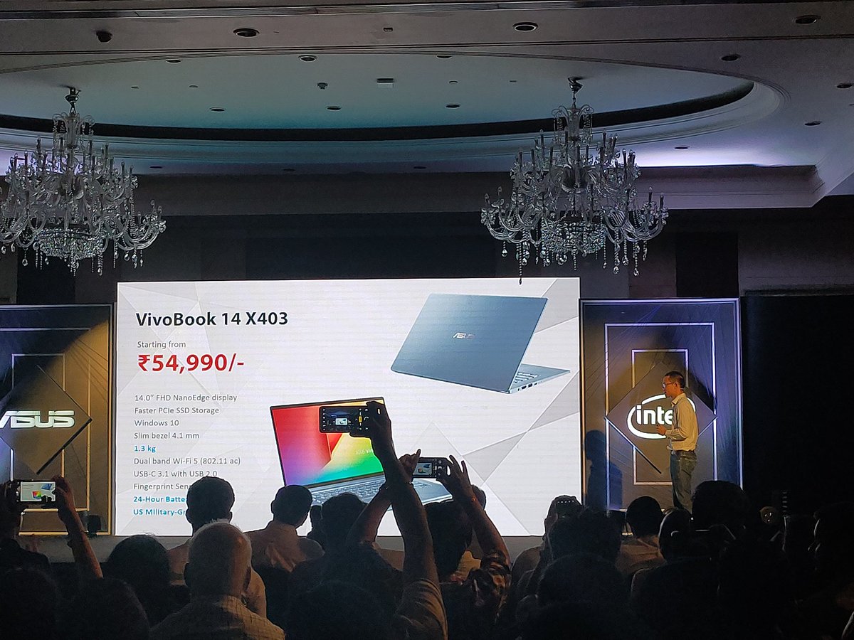 #GTU #GTUFamily

#ASUS has announced its latest series of #vivobooks namely 14 X403, 14 X408 and 15 X509. These machines look premium and are military grade tested for durability.
The starting price is RS 54,990. 

What do you guys think?
