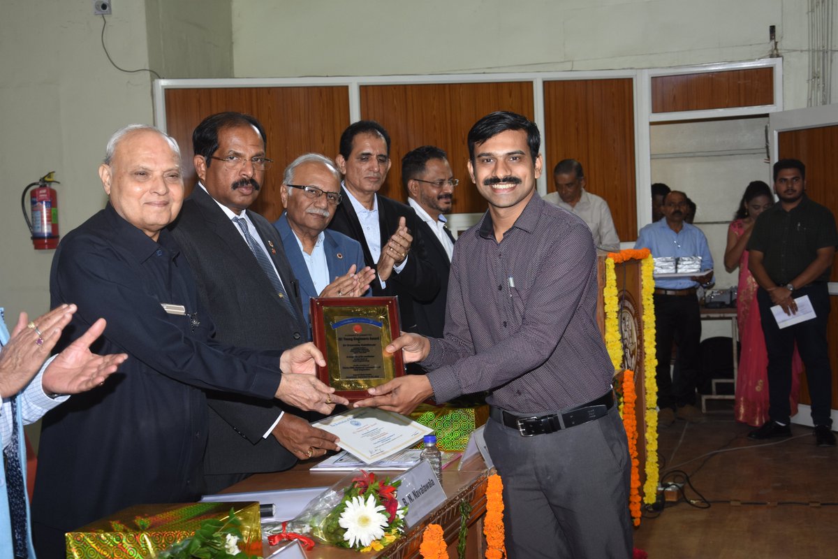 VIT_univ's tweet photo. "Hearty Congratulations to Dr. Sreevalsa Kolathayar, Associate Professor in School of Civil Engineering, VIT..." To read more...
https://t.co/K1y1SNRvkS
#PrideofVIT
#IEI
#YoungEngineersAward
#TheInstitutionofEngineersIndia
#MHRDIICVIT
#AICTEIICVIT
#IICVIT
#VIT https://t.co/9EWTxq4D19