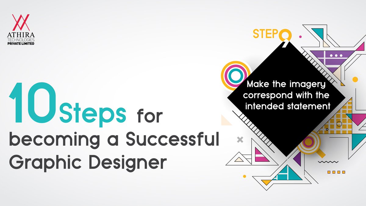 AthiraTechBLR's tweet photo. When it comes to graphic designing, the more creative, the better, this is when your client will start liking your work.
#WednesdayWisdom #WednesdayGraphic #10Steps #SuccessfulGraphicDesigner #GraphicDesigner #Creative #Social_Media #Digital_Marketing #Athira #AthiraTech https://t.co/TITqV0p0vg