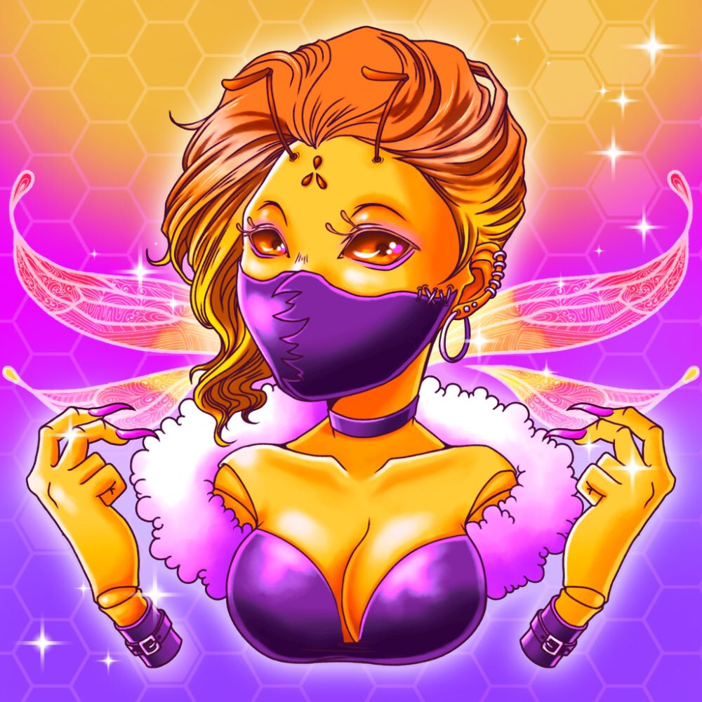 過去絵を漁っていてハチ娘を 発見したので 最近描いた 女王蜂と並べてみる 絵 Akymmnのイラスト 過去絵を漁っていてハチ娘を 発見したので 最近描いた 女王蜂と並べてみる 絵 Akymmnのイラスト