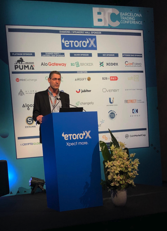 IlanSterk's tweet photo. I would like to thank Finance Magnates for inviting me to moderate the panel “Building Blocks for Institutional Adoption” at the Barcelona Trading Conference. https://t.co/BExJMDl9Cz