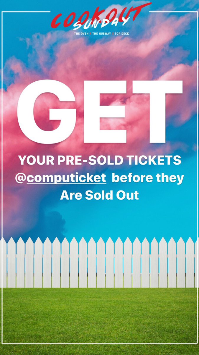cookoutsundays's tweet photo. Pre-Sold Tickets available @Computicket Get yourself one before their sold out #shoprite #Food ##foodfest #food #foodie #foodporn #foodfestival #foodphotography #fun #foodblogger  #foody #foodvlog #chennaivlogger #danjr #danjrvlogs #vlog #festival #homemade #music https://t.co/wud9rQjeVL