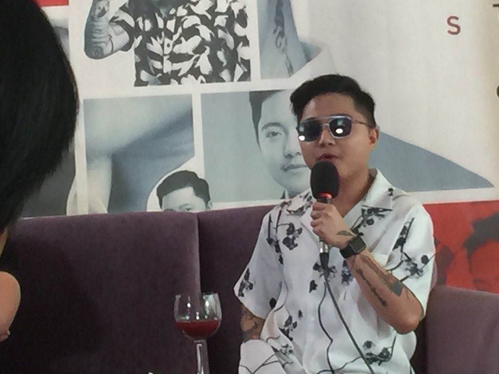 ABSCBNC0RP's tweet photo. Jake on whether he’d be open to re-record some of Charice’s hits: It will be possible. Probably it will come in a different genre, but Charice has great songs. Actually, “Note To God” is one of my favorite songs. #JakeZyrusEvolution https://t.co/j4eEErhLSJ