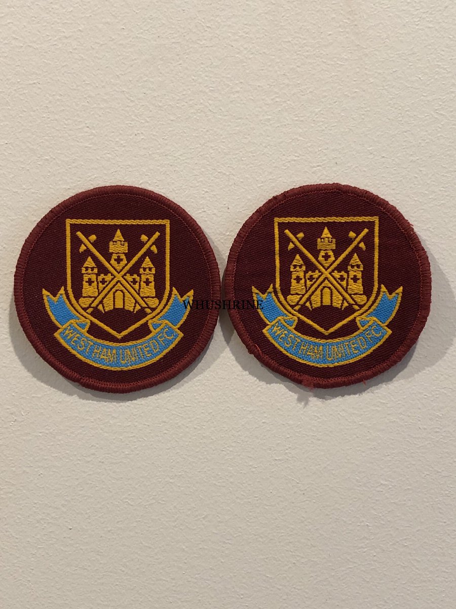 34 West Ham Sew On Badge - Sew At Home