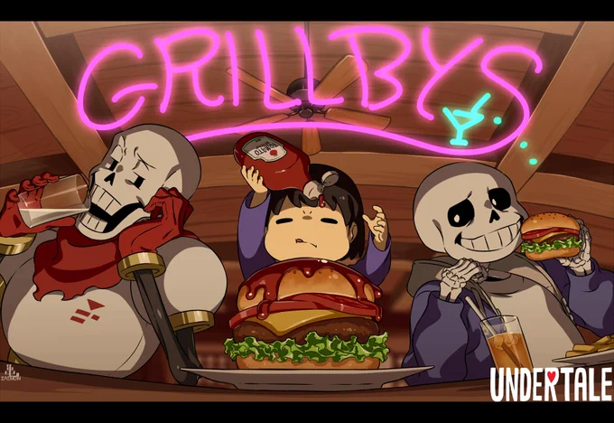 ♥UNDERTALE♥
GRILLBYSめし 
