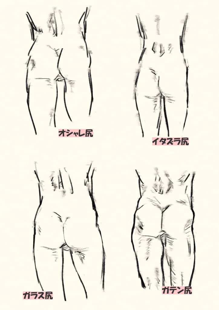 男のお尻の描き方 Twitter Search