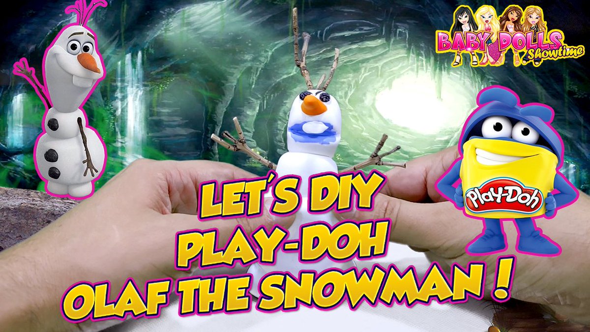 DollsShowtime's tweet photo. ✿(◠‿◠)づ Watch Episode 36 📺【https://t.co/oxtbMGIfvE】- WOW 😍OR 😱❓How To Make Play-Doh Olaf The Snowman Step-By-Step.
#Frozen2 #disneyOlaf #Olaf #playdoh #forkids #snowman #playdough #Olafthesnowman #diy #diycrafts #outofplaydoh #playdohset #magicclay #playset #playdohtoy https://t.co/SIP4ZHzs4M