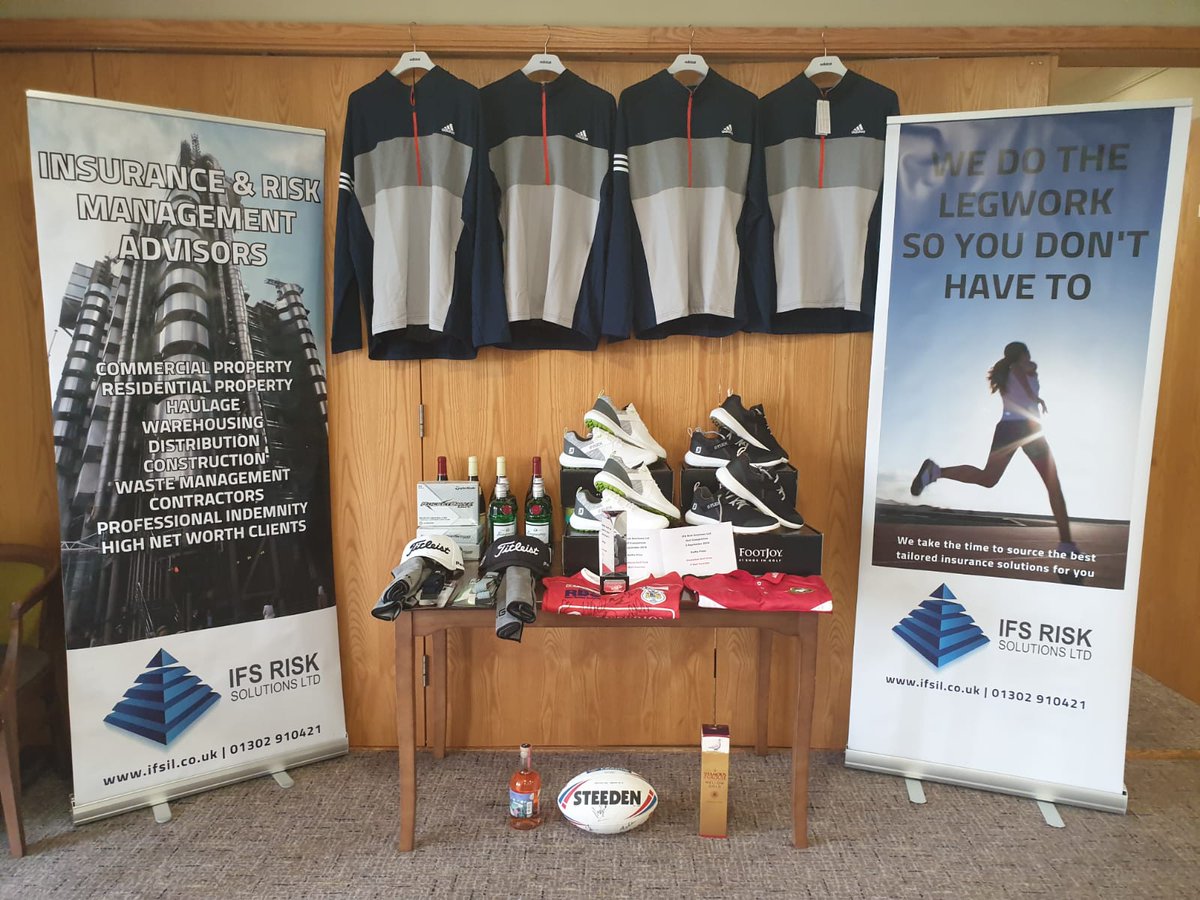 IFS1Risk's tweet photo. @IFS1Risk charity golf day yesterday in support of @snozzer_gale @SSSNetwork1 thank you to all who came took part and went home with a prize #charity #Hickleton #commercialinsurance https://t.co/646XaxGLLo
