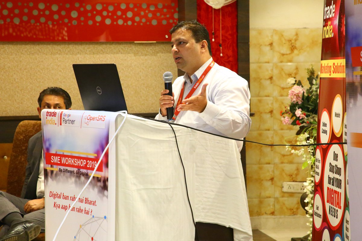 tradeindia's tweet image. Pictorial glimpses of the SME Workshop 2019 on Be Different. Go Digital at Ludhiana.

#GoDigital #SMEWorkshop #SME #TradeindiaWorkshop