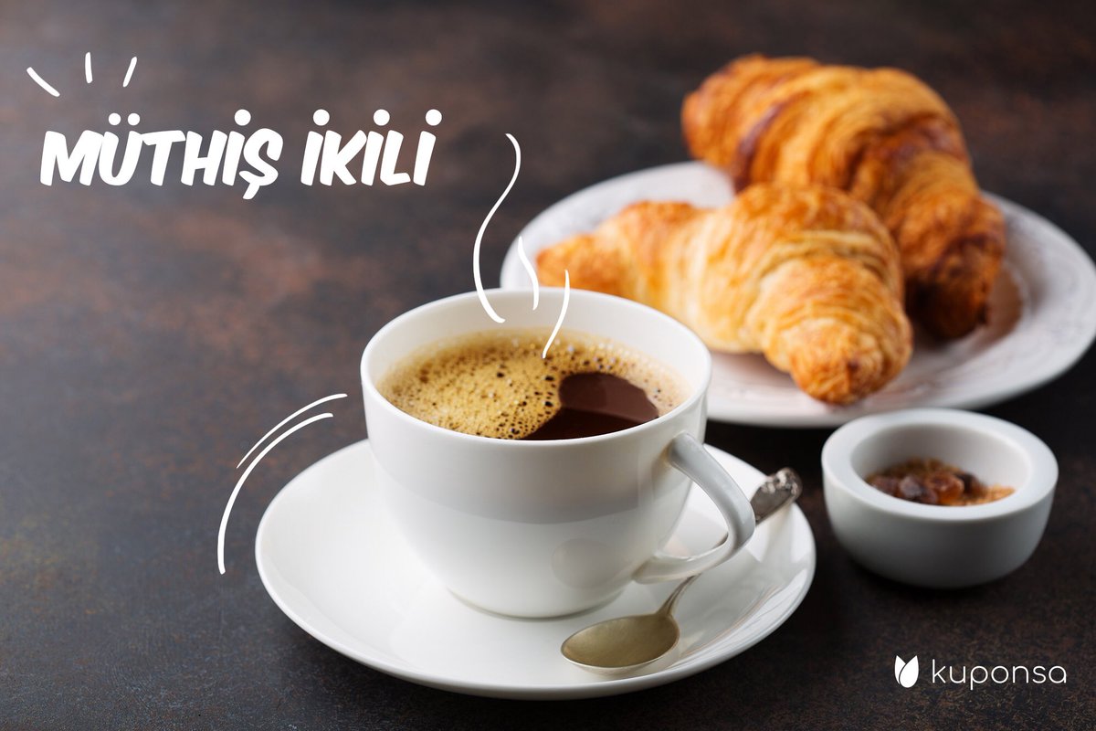 MyKuponsa's tweet photo. Tazecik kruvasanlar, yanına da nefis bir kahve... Bu mis kokulu ikiliye sen de bayılmıyor musun? 😉☕️📲@todragonflycoffee
KUPONSA – az harca çok yaşa  
https://t.co/kYvoR7yPbQ  
App Store`dan ve Google Play`den indirin  
#kuponsa #buy1get1free #1alana1bedava #azharcacokyasa https://t.co/DhpCdU6ABB