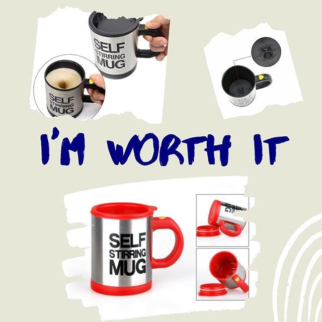 daxionmall's tweet photo. The Self Stirring Mug is finally here. No more wearing yourself out, stirring your coffee :) This is a fantastic convenience product and an excellent gift to yourself or friends. Can you be without one? https://t.co/6wIszxx5cp https://t.co/DfCw0TynS8