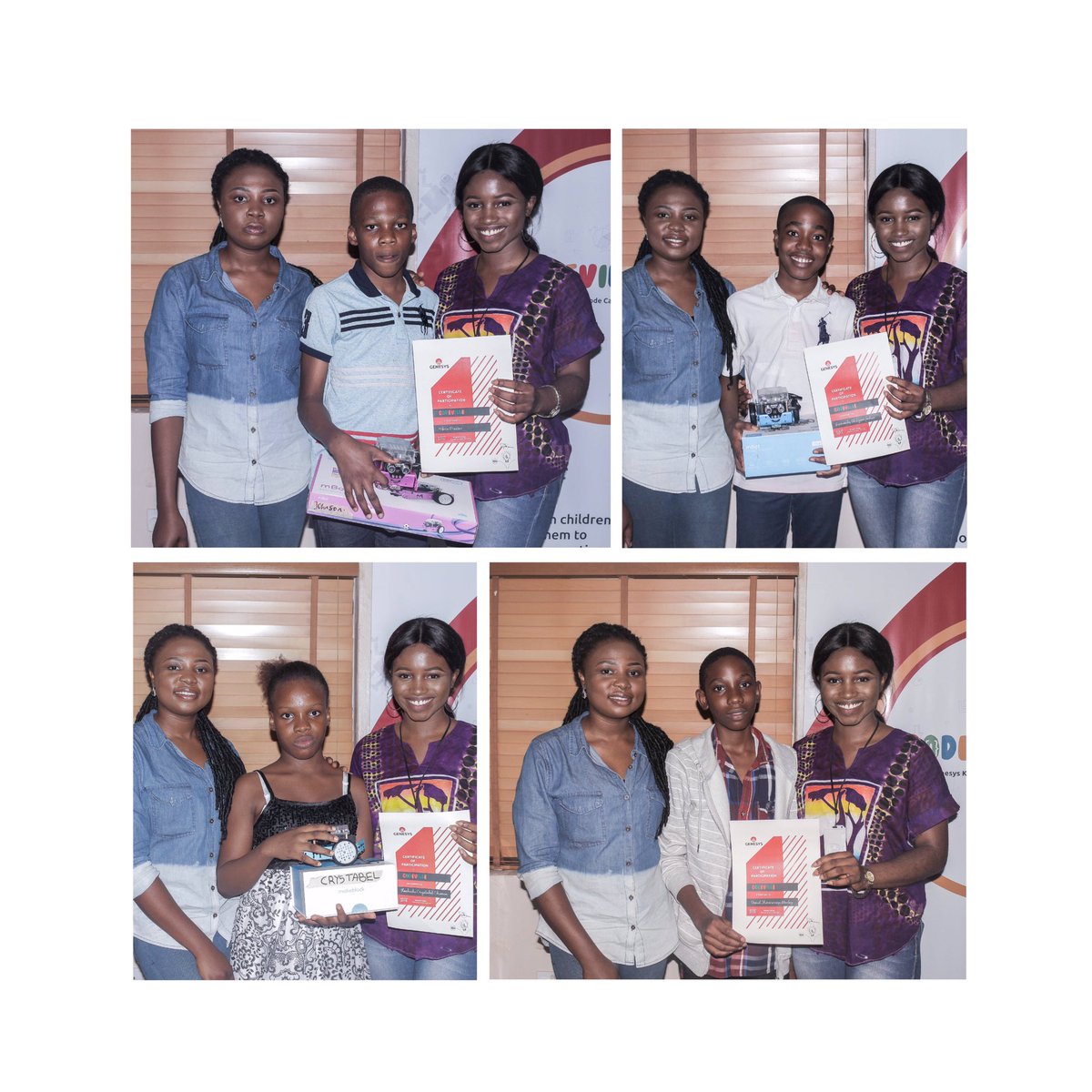 genesystechhub's tweet image. Special thanks to the coordinators, @ChigoziemUduma and @_zamey, our learnable tutors and our facilitators. Y’all made this a success. 

To our amazing codevile kids, we say Welcome!
#weAreGenesys #codeville
2/2