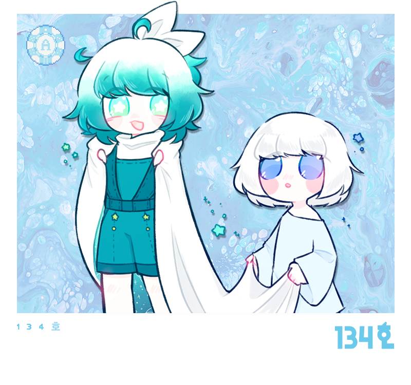 AFORMA_'s tweet photo. 💙 134호! 한껏 들뜬 것 같지? https://t.co/cMKzKK1x7S