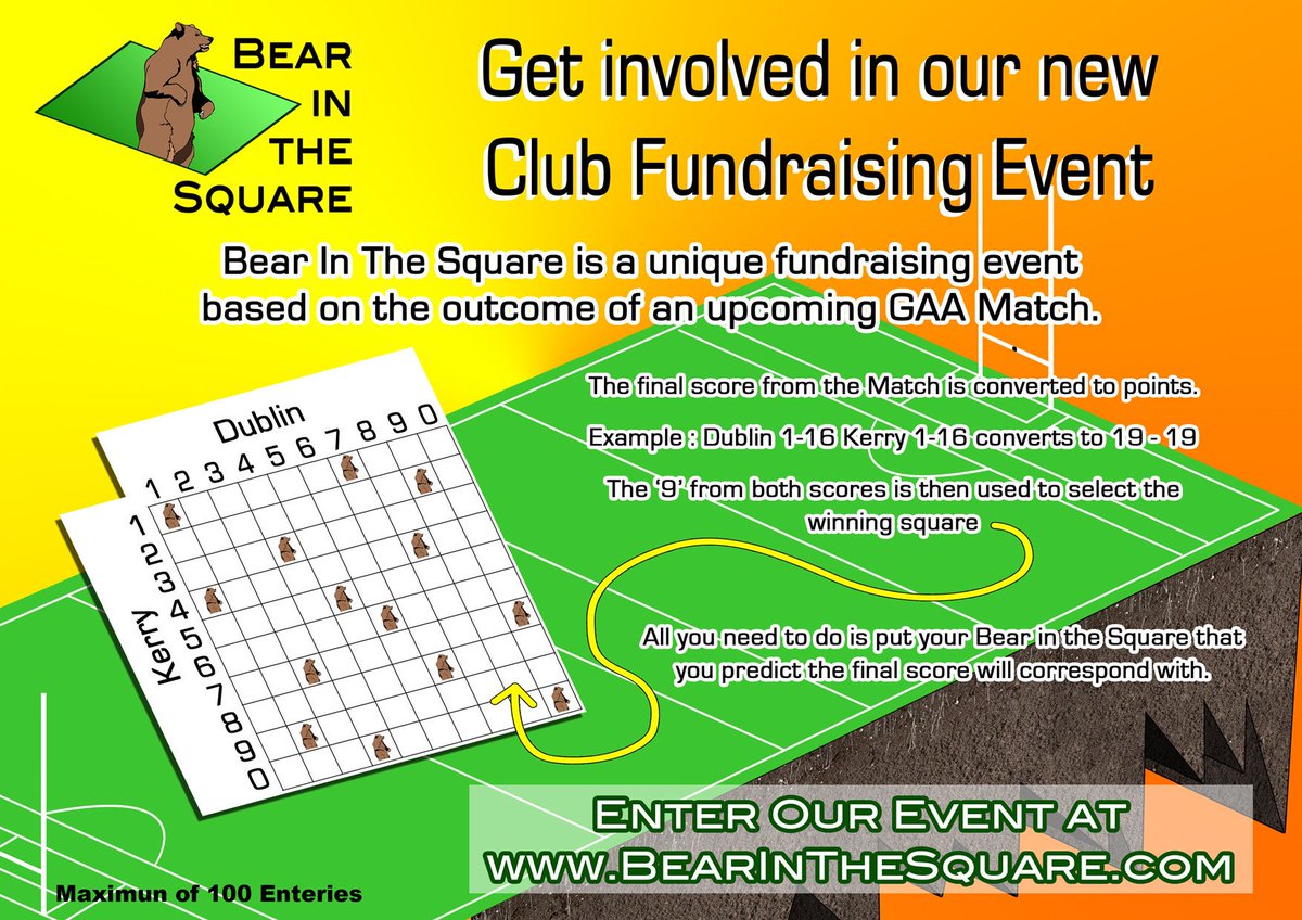 Bear_In_The_Sq's tweet photo. Here is a poster Clubs can use to help promote their #BearInTheSquare fundraising event on social media #foryourclub #simplefundraiser #gaa
https://t.co/d0oTHyYrnD https://t.co/cdvceGJb4t