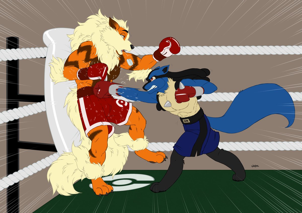 🐺 🥊 Devvcario 🥊 🐾 в Твиттере: "Got a duo commission done of 