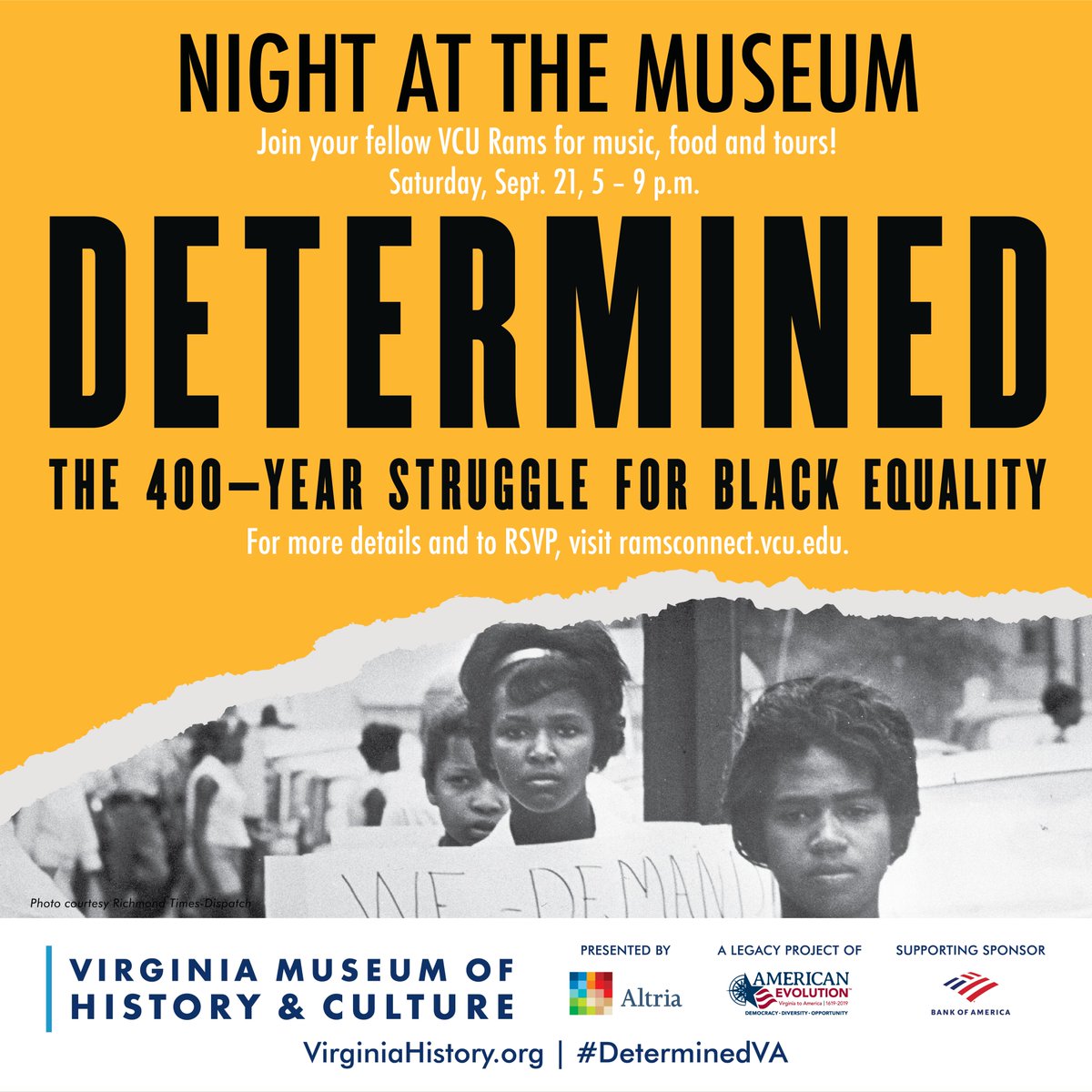 VCUdsa's tweet image. Join your fellow Rams for a Night at the Museum! Register at vcu.campusgroups.com/slic/rsvp_boot…