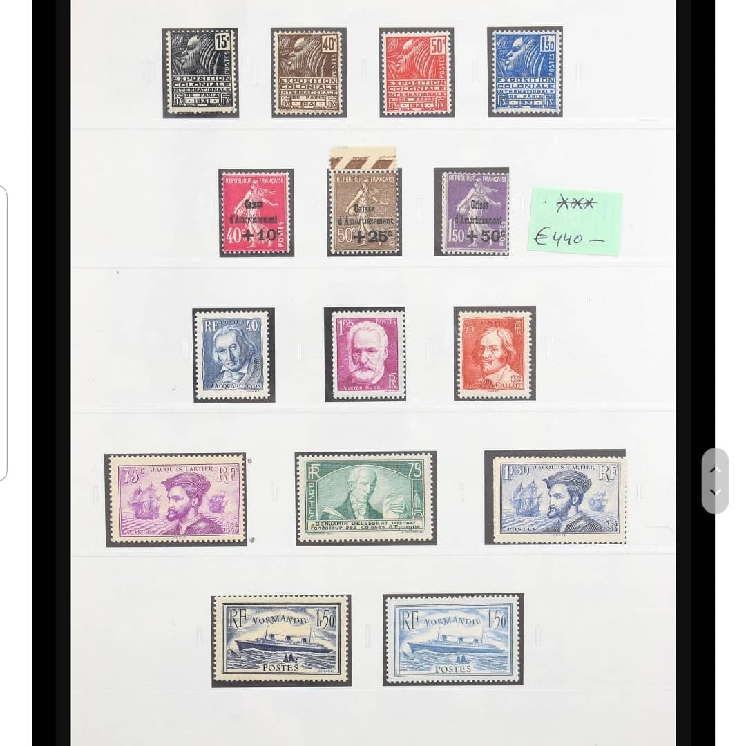 SMITSPHILATELY1's tweet photo. #stampstobuy #stampsoffrance 1922-1984, 1100 euro, #catalogus value 11000 euro!! #oldstamps #smitsphilately #timbres #sellos #frimarken #briefmark #филателия #марки #postzegelveiling #postzegelstekoop #stamphouse #francobolli https://t.co/xQCpsp3xa7