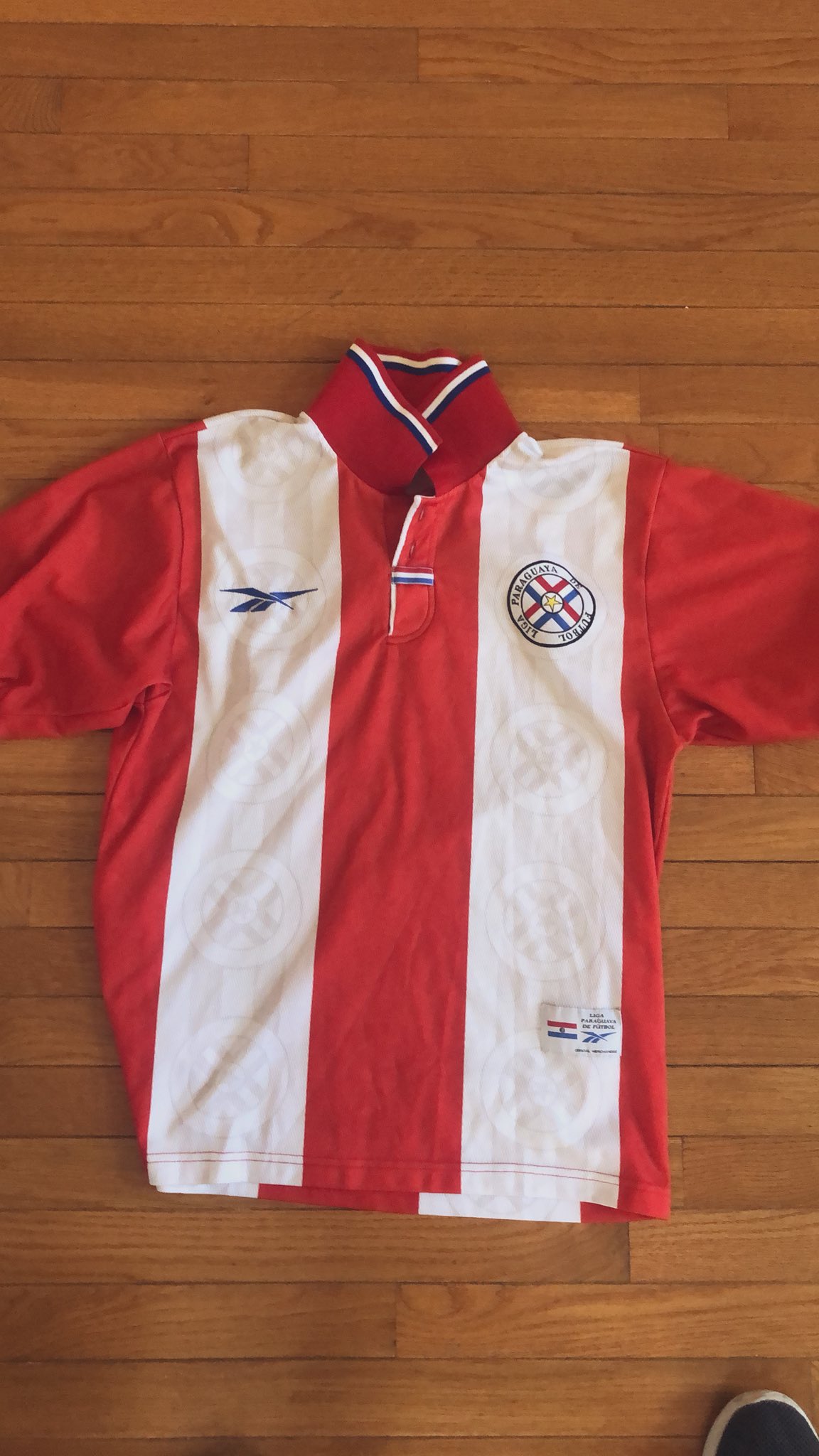 Paraguay national team historic jerseys