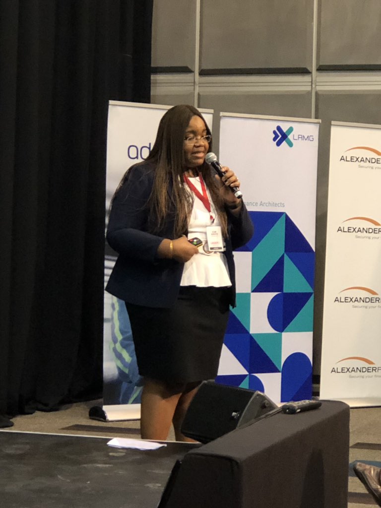 #Inclusion is not just cutting off some of my space to include you. We are already in this together. At #Leaderex2019 with Egbe Oyegun-Adeoye #TTA
