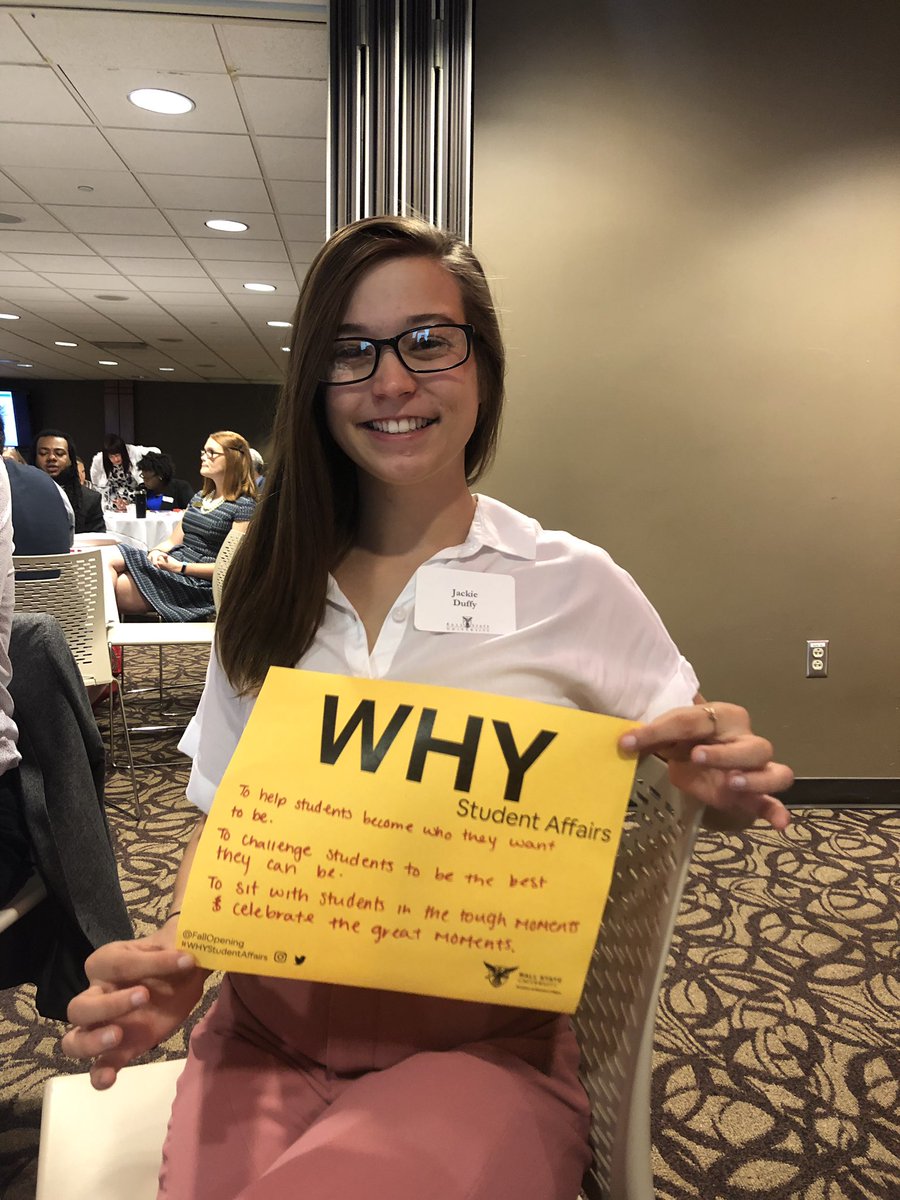 JackieD119's tweet photo. #WHYstudentAffairs @FallOpening https://t.co/50JirBkGM4