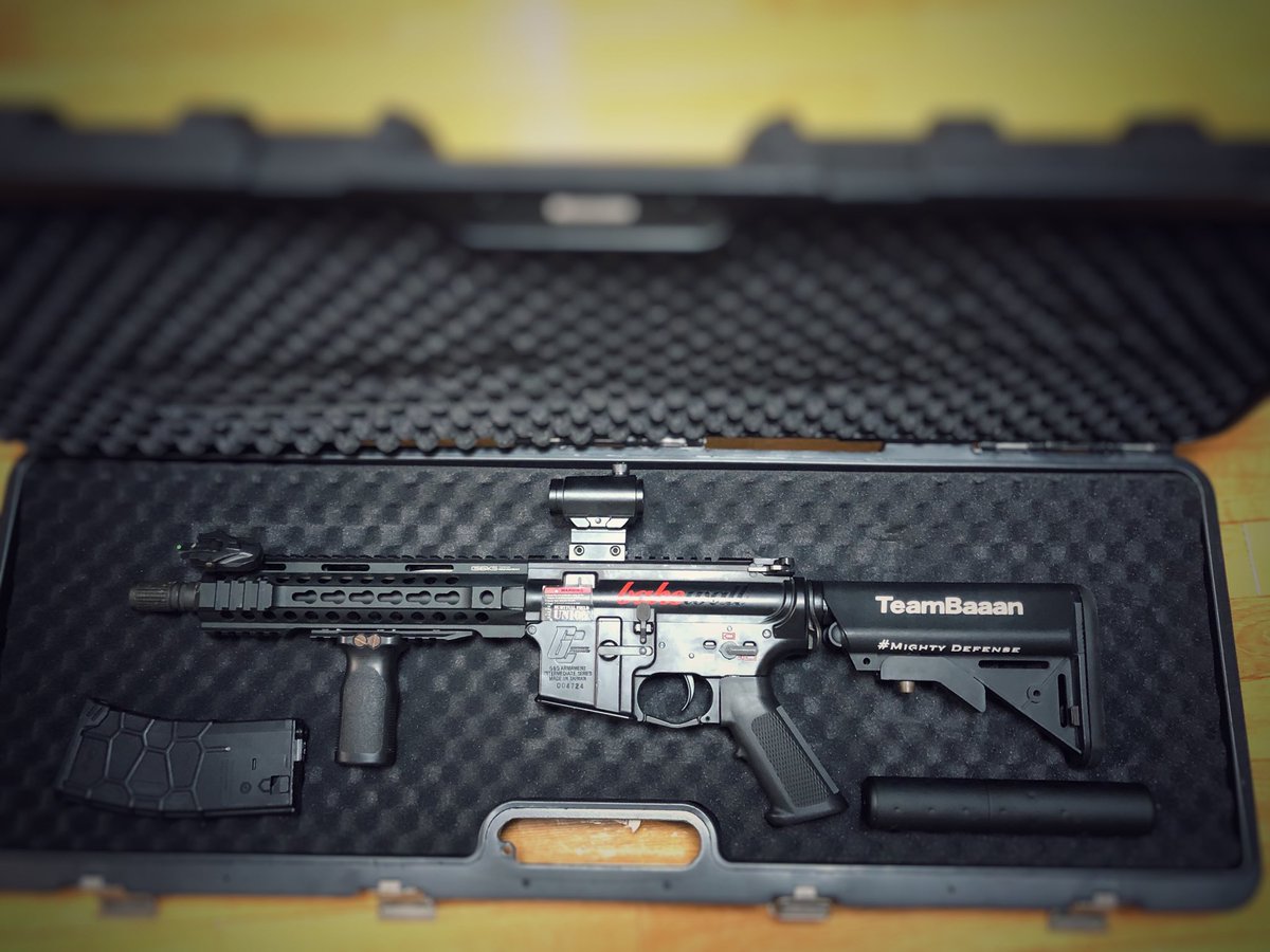 サバゲー　軍縮　g&g 東京マルイ　エアソフト97カスタム済み AIRSOFT97カスタム銃 その③ G＆G製 MPW 9インチ そのままでも文句ない