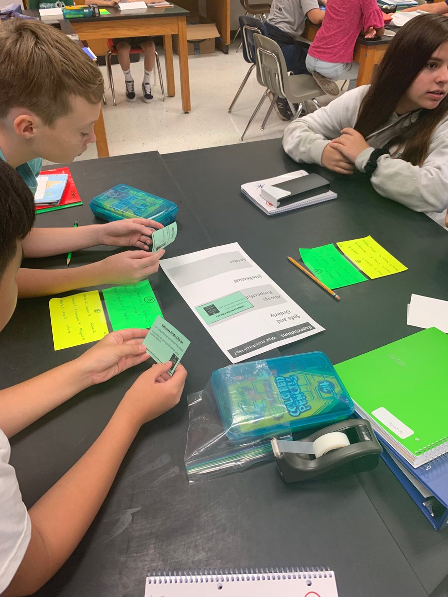 LBDonatelli's tweet photo. ⁦@graftonms⁩ PBIS lesson using a digital breakout to review appropriate behavior! #GMSinnovates ⁦@TiannaSAnthony⁩ ⁦@kecagle⁩ ⁦@MattTayman⁩ #engageYCSD https://t.co/F2o8IWUo79