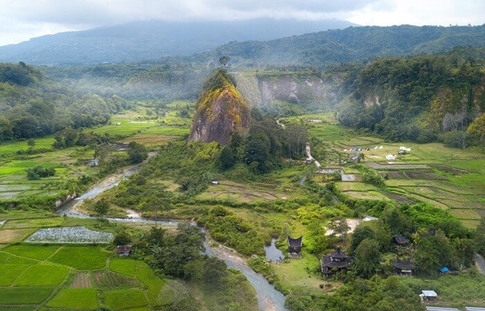Legend of Ngarai Sianok (Minang, Indonesia)I can't found the picture of Naga, that believed by Minang people, is the creator of this beautiful Canyon. Thanks to  @LacieFuyu for telling me about this story 