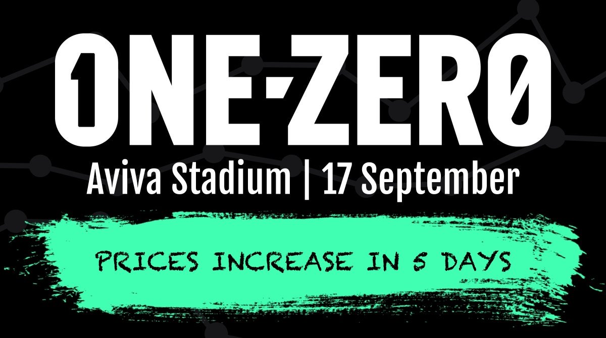 OneZeroSport's tweet image. The countdown is on!

Prices increase by €200 on Tuesday night. Secure your pass this week to avoid paying our late price.

Tickets: bit.ly/2NLllzh
