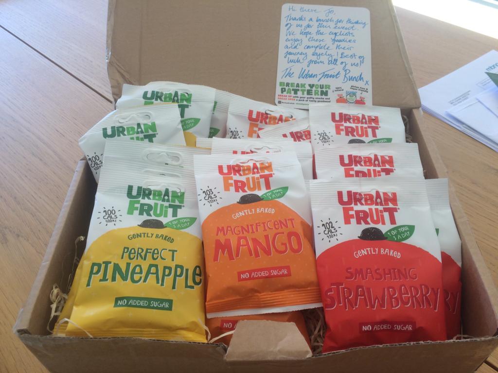 ... an awful lot of energy! Our wonderful partners <a href="/UrbanFruit/">Urban Fruit</a> and <a href="/ClifBar/">CLIF BAR</a> have come up trumps for on the move power snacks. Lots of fabulous goodies going in the support vehicles! THANK YOU! 2/2 #GC19 ferblanc.org